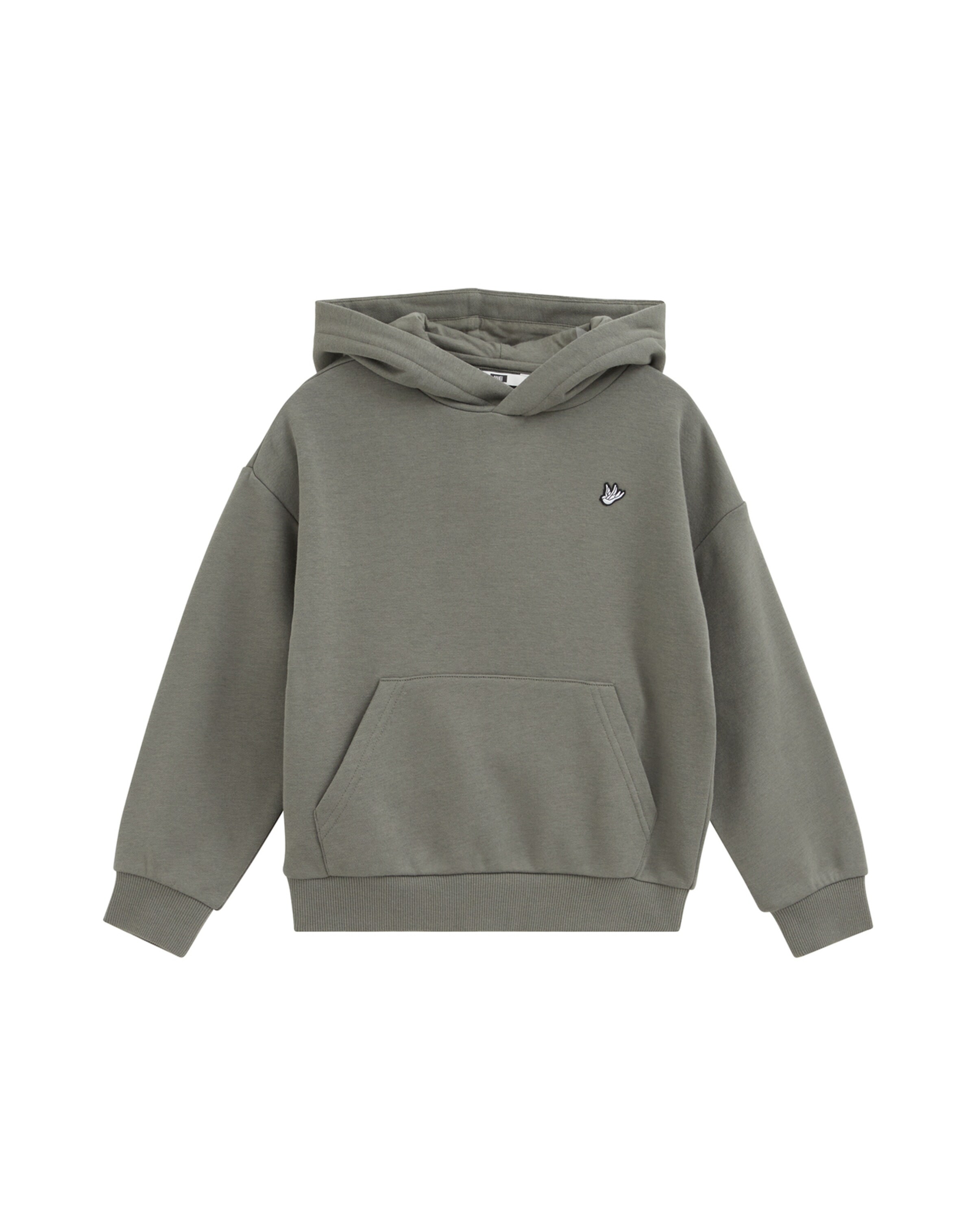 Sweat WE Fashion en vert : devant