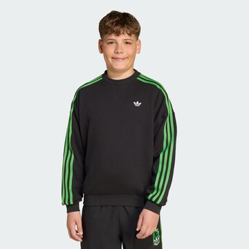 ADIDAS ORIGINALS - Sudadera 'Minecraft' en negro