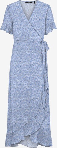 VERO MODA Jurk 'Henna' in Blauw: voorkant