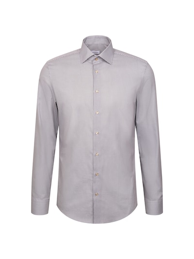 SEIDENSTICKER Chemise business 'Schwarze Rose' en marron / gris clair, Vue avec produit