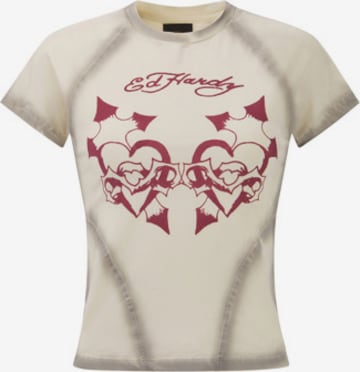 smėlio Ed Hardy Marškinėliai: priekis