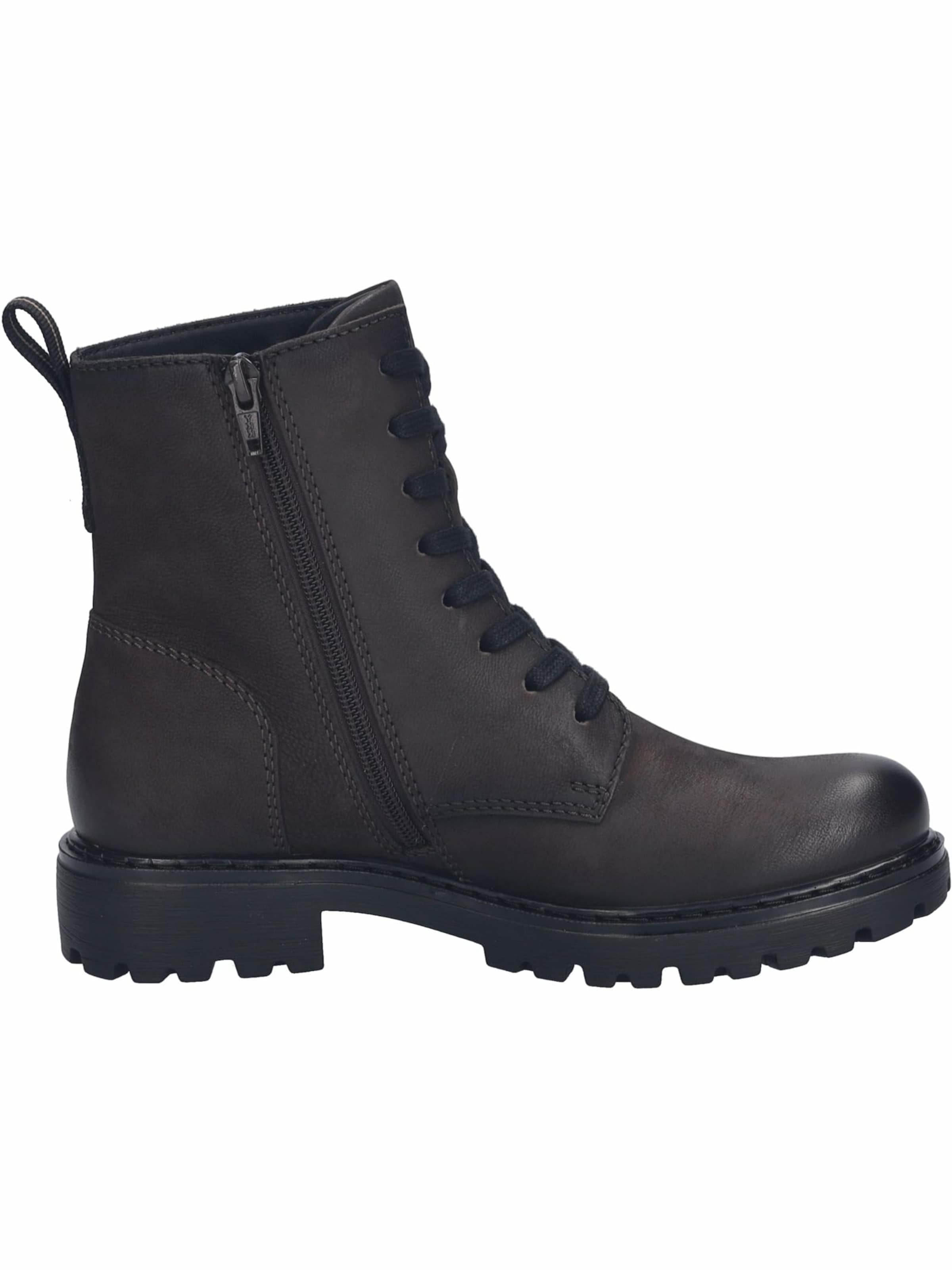 JOSEF SEIBEL Schnürstiefel in Schwarz