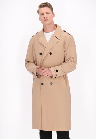 Cappotto di mezza stagione 'Classic Look' di DreiMaster Klassik in beige: frontale