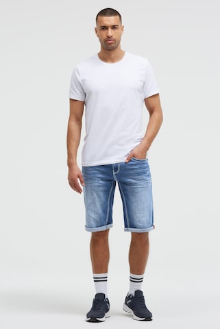 CAMP DAVID Regular Jeans in Blue: front