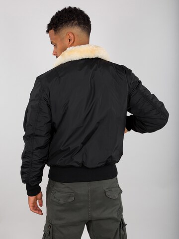 ALPHA INDUSTRIES Winterjacke ' Injector III Air Force ' in Schwarz