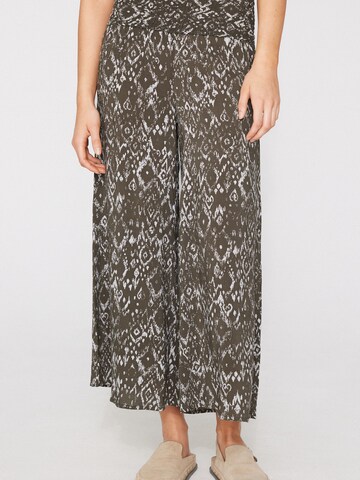 Tezenis Wide Leg Trousers in Grün
