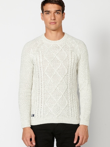 Pullover di KOROSHI in bianco: frontale