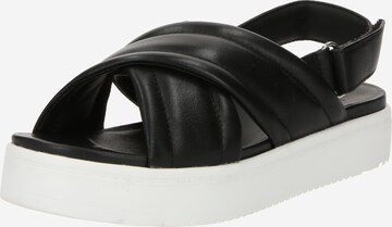 Sandalo 'Zayne' di UGG in nero: frontale