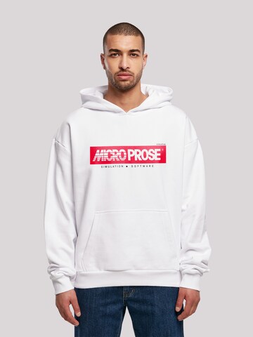 F4NT4STIC Sweatshirt in Wit: voorkant