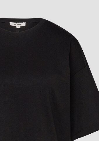 s.Oliver Shirt in Zwart