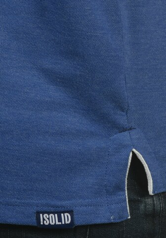 !Solid Poloshirt 'BENJAMIN' in Blau