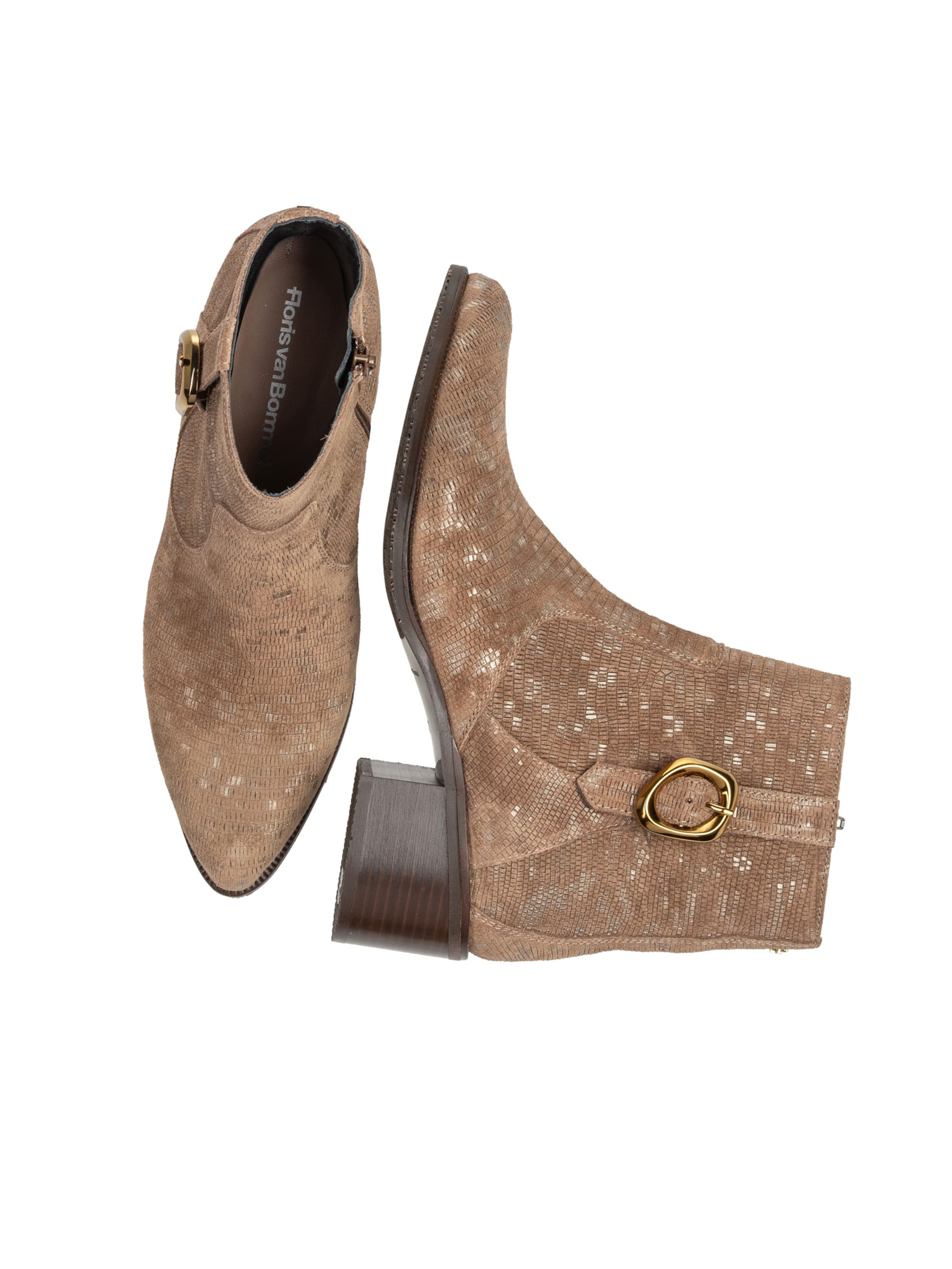 Ankle boots 'Evi 05' di Floris van Bommel in grigio