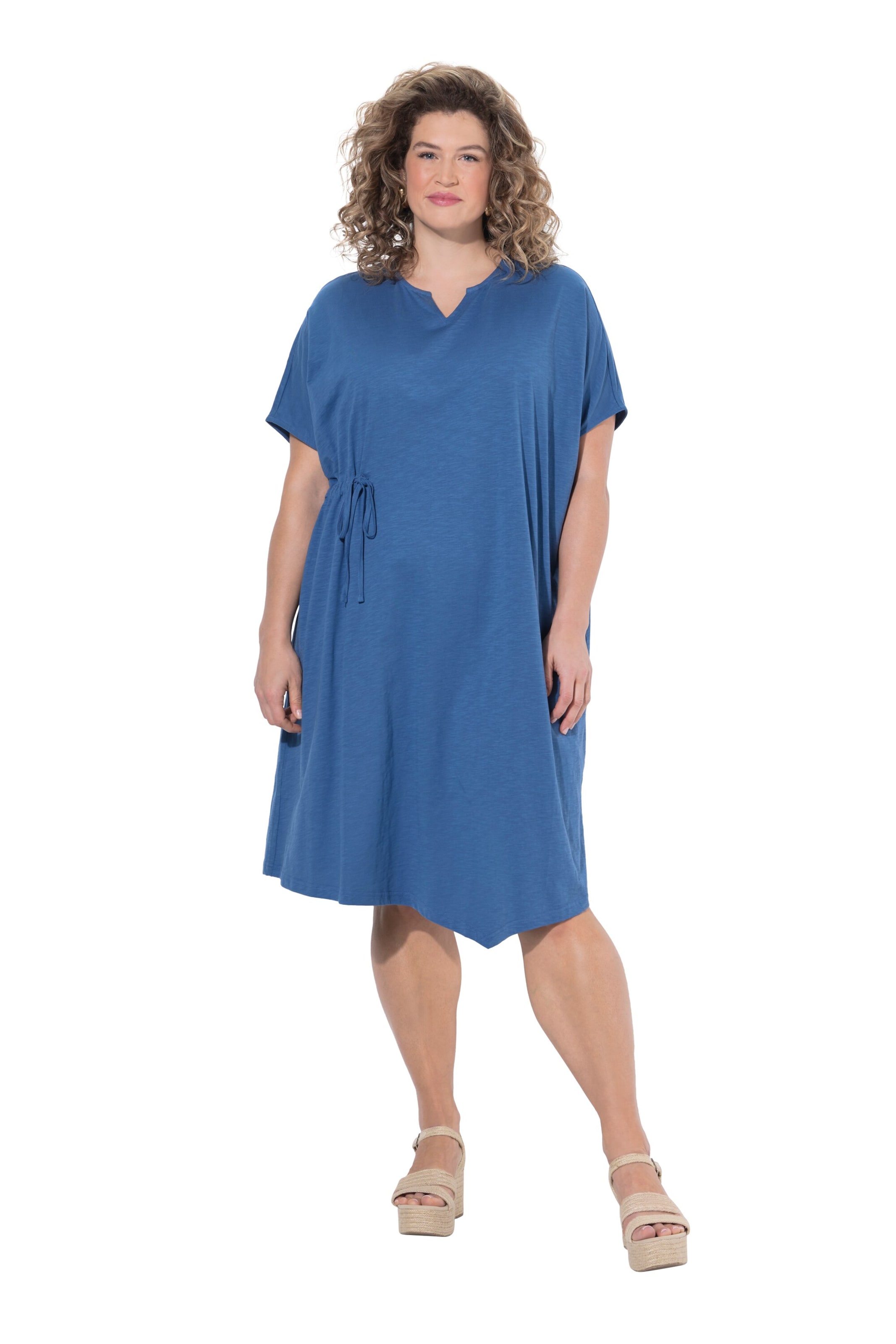Ulla Popken Dress in Blue: front