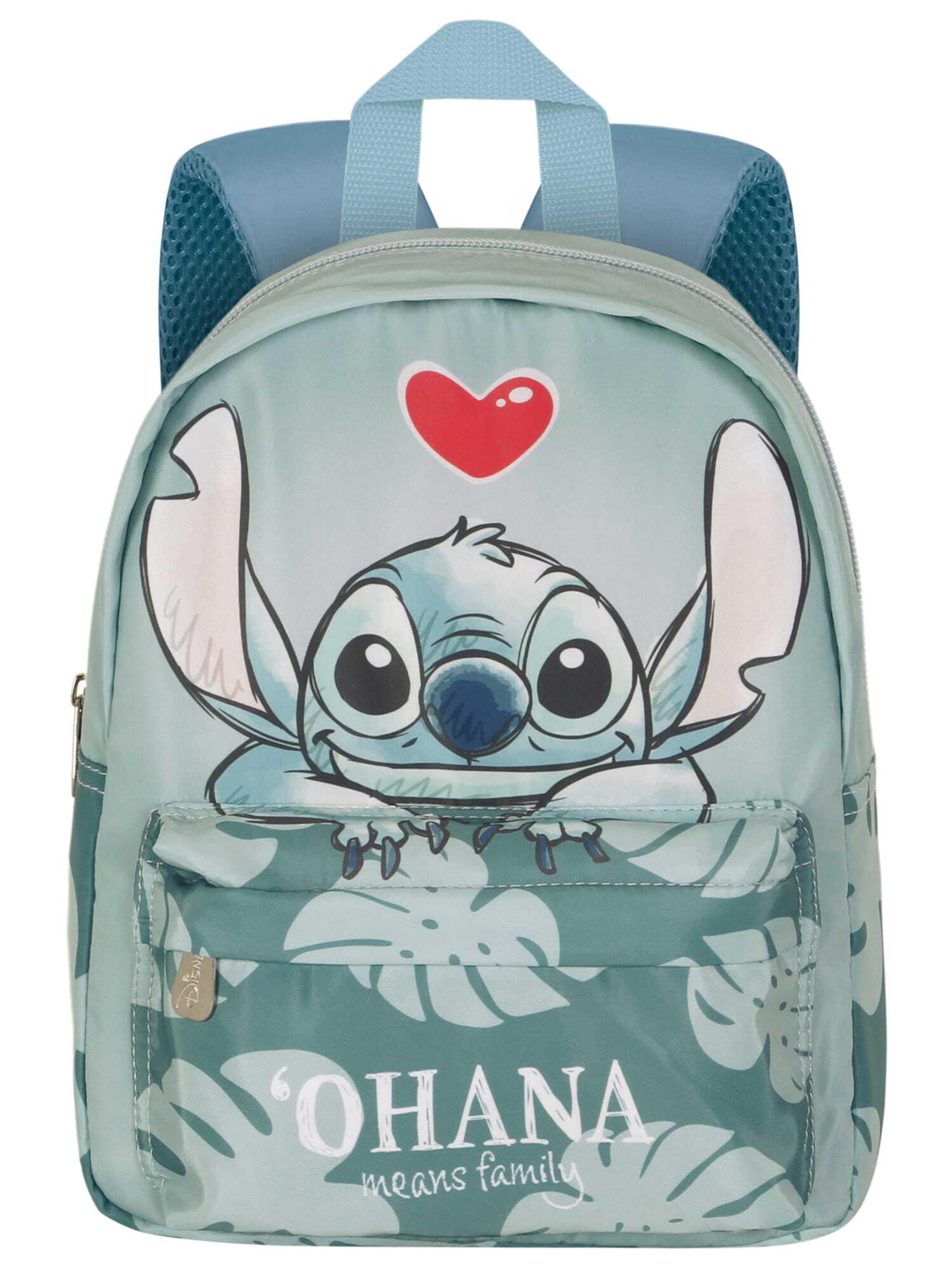 DISNEY Backpack 'Stitch' in Green: front