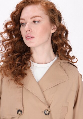 DreiMaster Klassik - Abrigo de entretiempo 'Classic Look' en beige