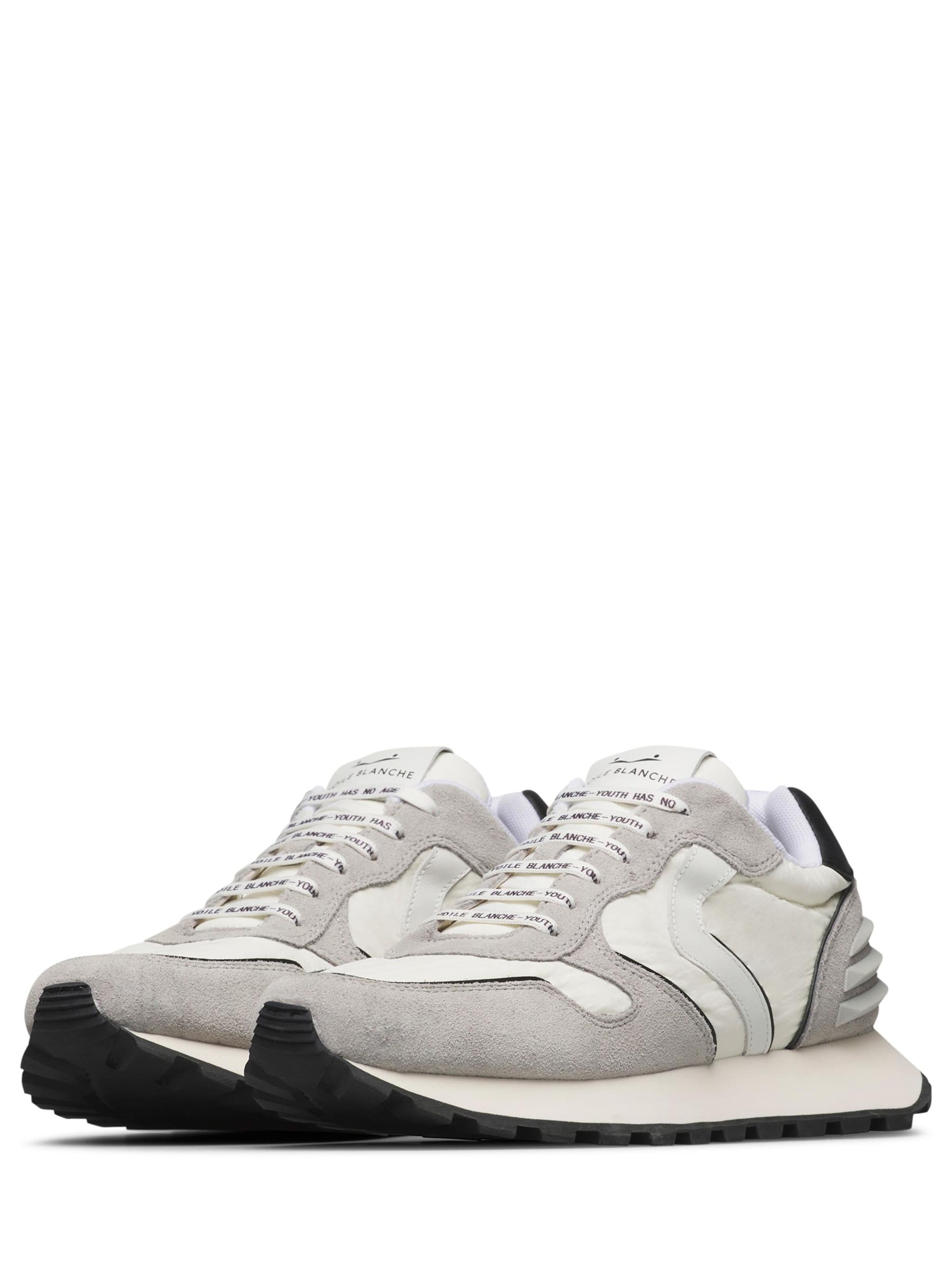Voile blanche Sneakers laag 'PARIS POWER MAN.' in Wit