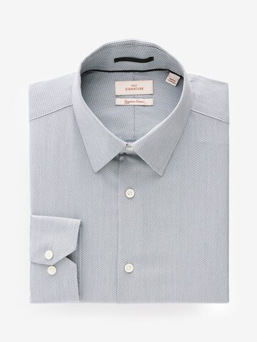 Next Slim fit Srajca | siva barva