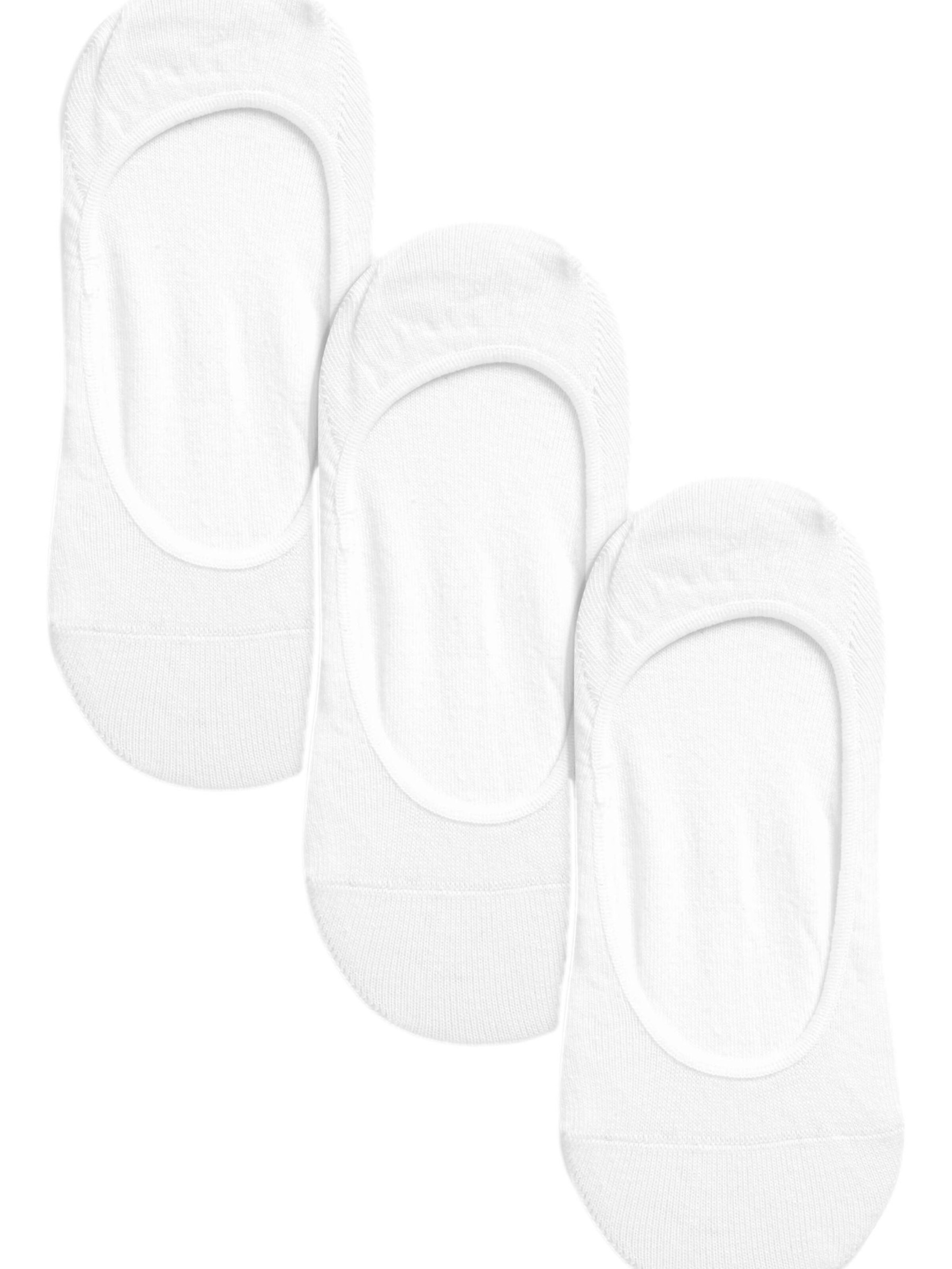 balts Next Zeķes pēdiņas: no priekšpuses