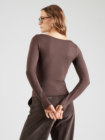 HOLLISTERMajica - smeđa boja