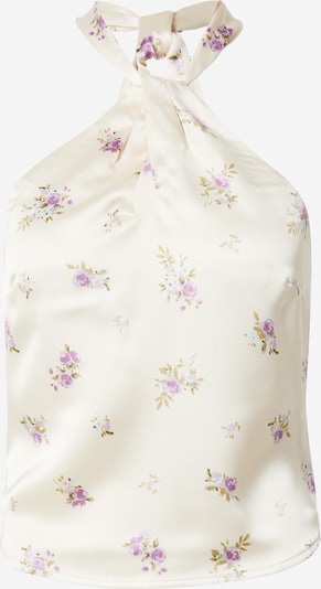 Camicia da donna 'Tina' Gina Tricot di colore avorio / blu chiaro / canna / lilla pastello, Visualizzazione prodotti