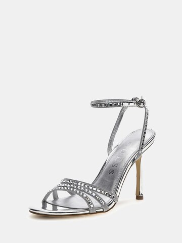 GUESS Strap Sandals 'Divinit' in Silver