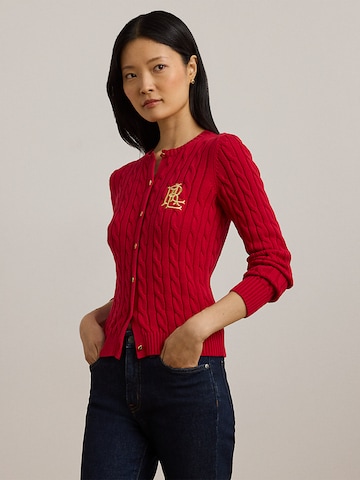 Lauren Ralph Lauren Вязаная кофта в Красный: спереди