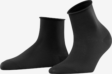 FALKE Socken 'Cotton Touch' in Schwarz: Vorderseite