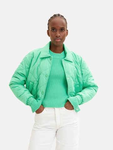 TOM TAILOR DENIM Between-season jacket in Green