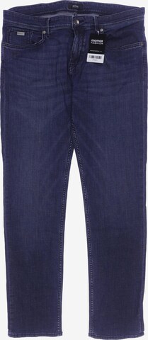 BOSS Black Jeans in 34 in Blue: front
