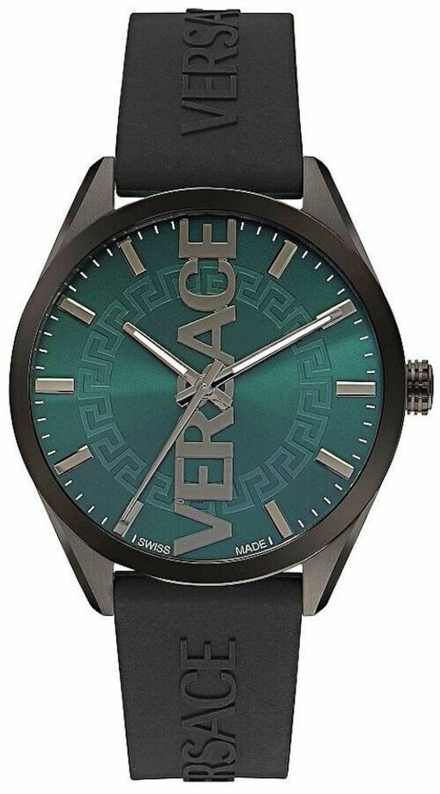 VERSACE Analog watch in Black: front