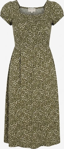 Robe Apricot en vert : devant