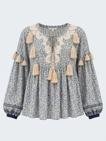 Miss June Blouse 'Divinna' in Blue