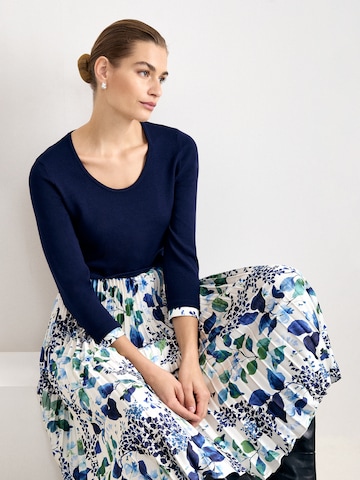 Phase Eight Dress in Blue: side