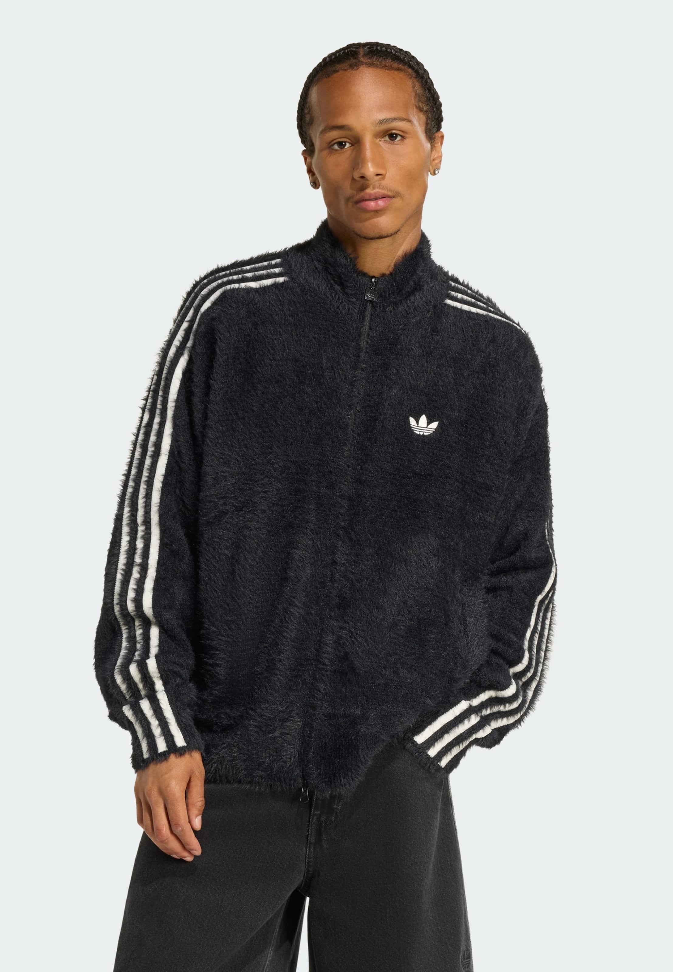ADIDAS ORIGINALS Geacă de primăvară-toamnă 'FAUX MOHAIR CLASSIC