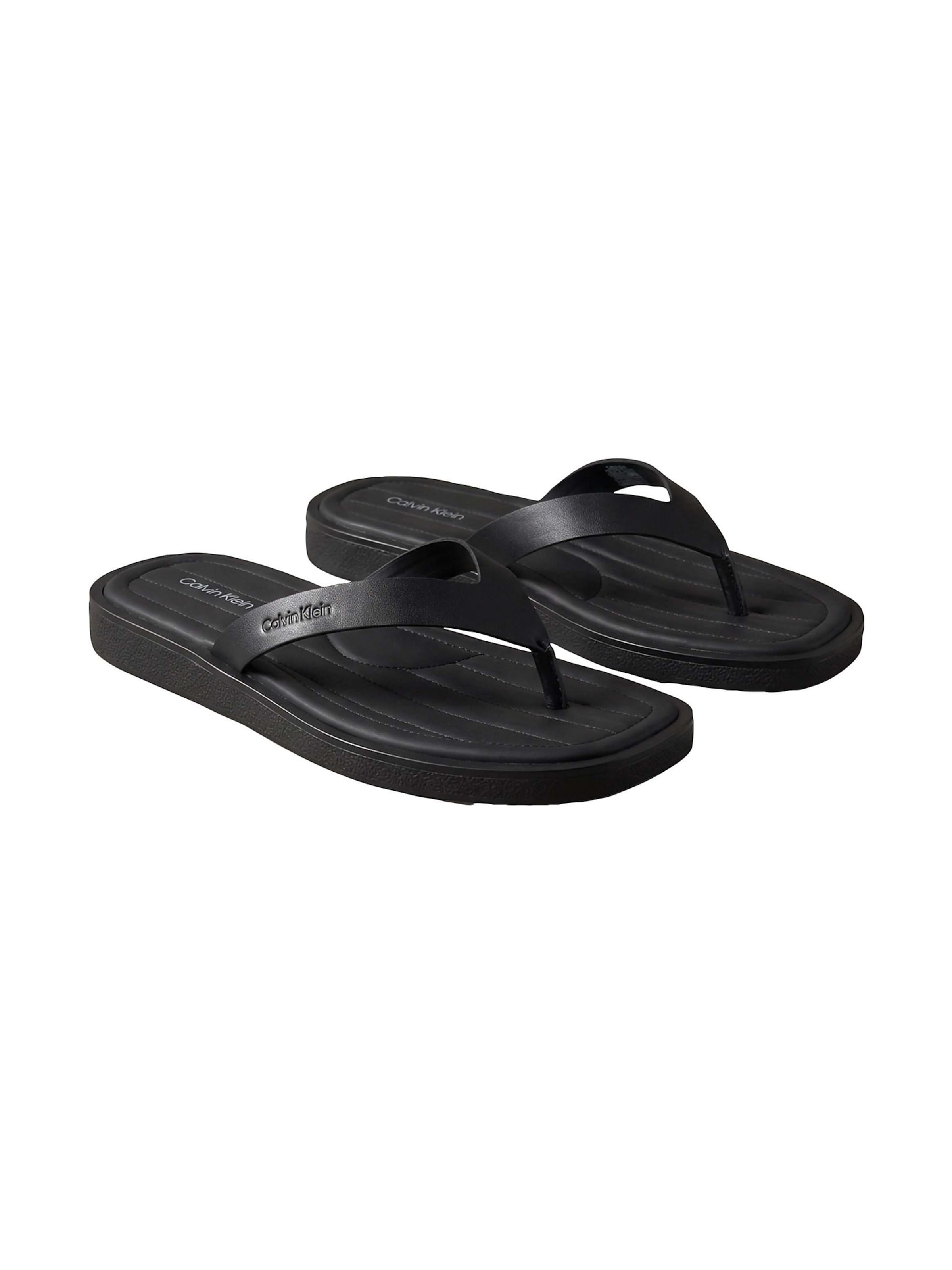 Tongs 'Alonso' Calvin Klein en noir