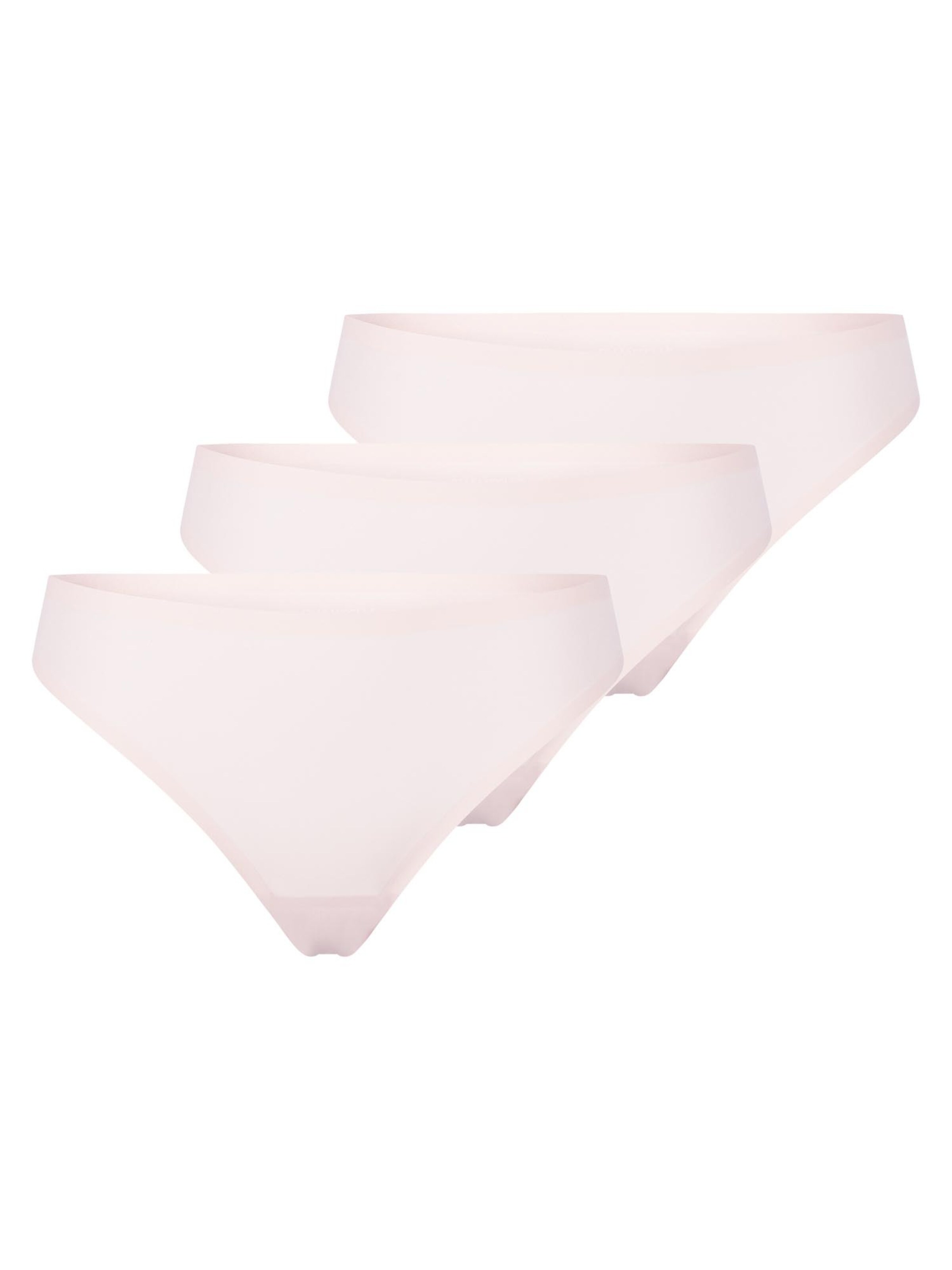 Chantelle Thong 'Soft Stretch' in Pink: front