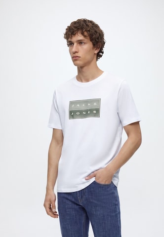 JACK & JONES Μπλουζάκι 'JCOFUSION' σε πράσινο