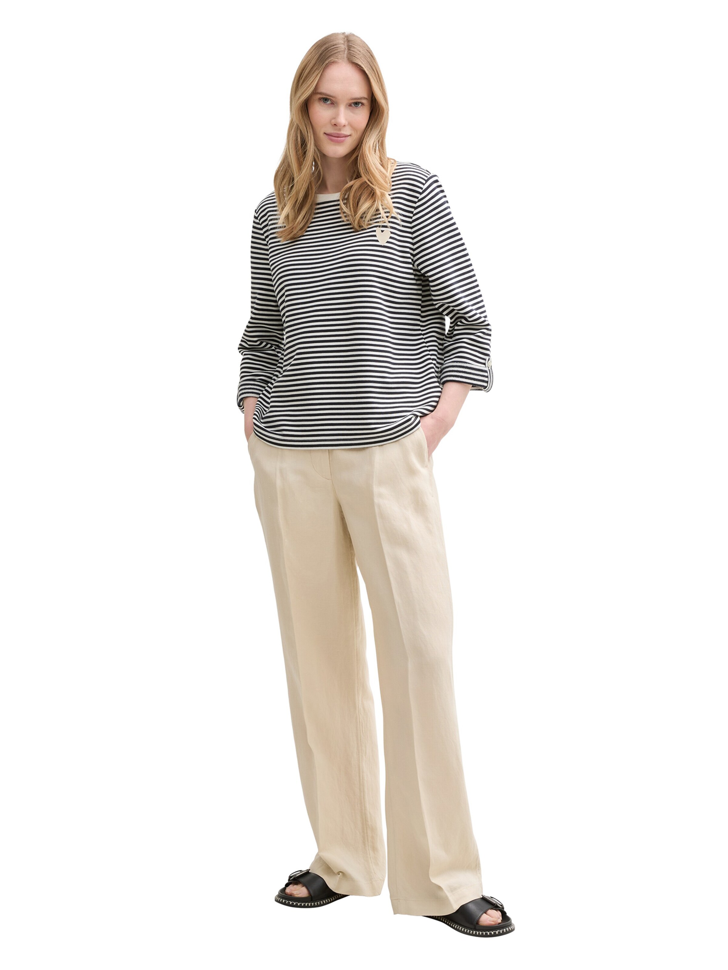 TOM TAILOR Sweatshirt in Blau