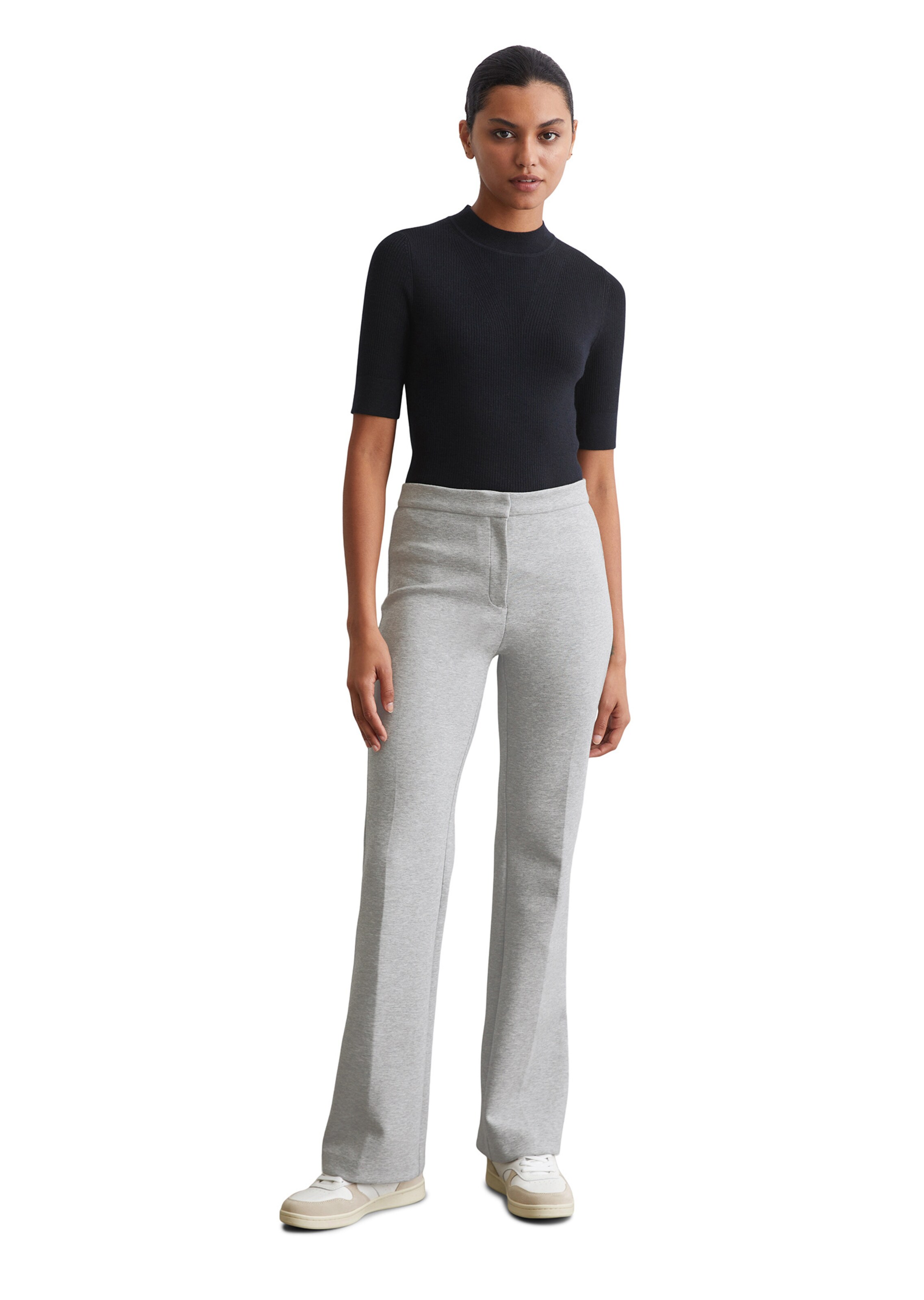 Marc O'Polo Regular Hose in Grau