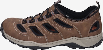 Rieker Athletic Lace-Up Shoes in Brown