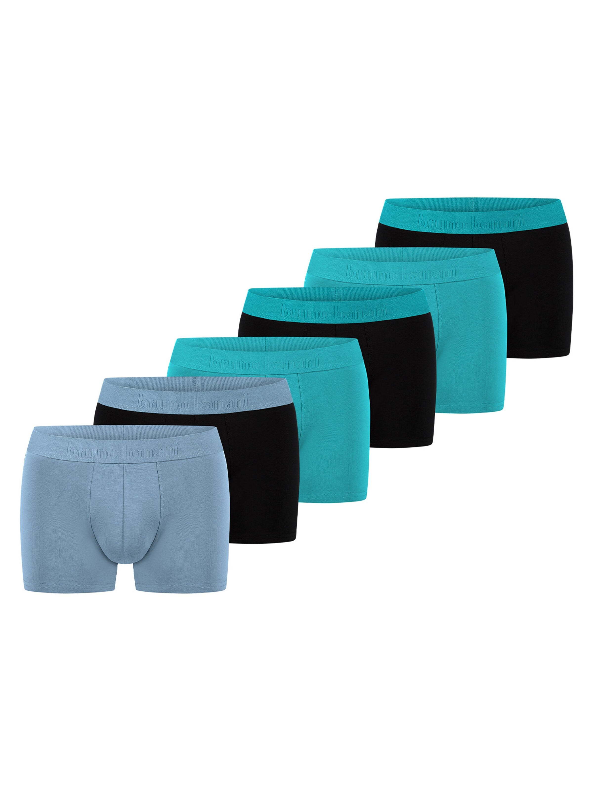 Bruno Banani Boxershorts 'Flowing'‌‌ in Mischfarben: Vorderseite