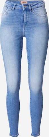 ONLY Skinny Jeans 'Power' in Blauw: voorkant