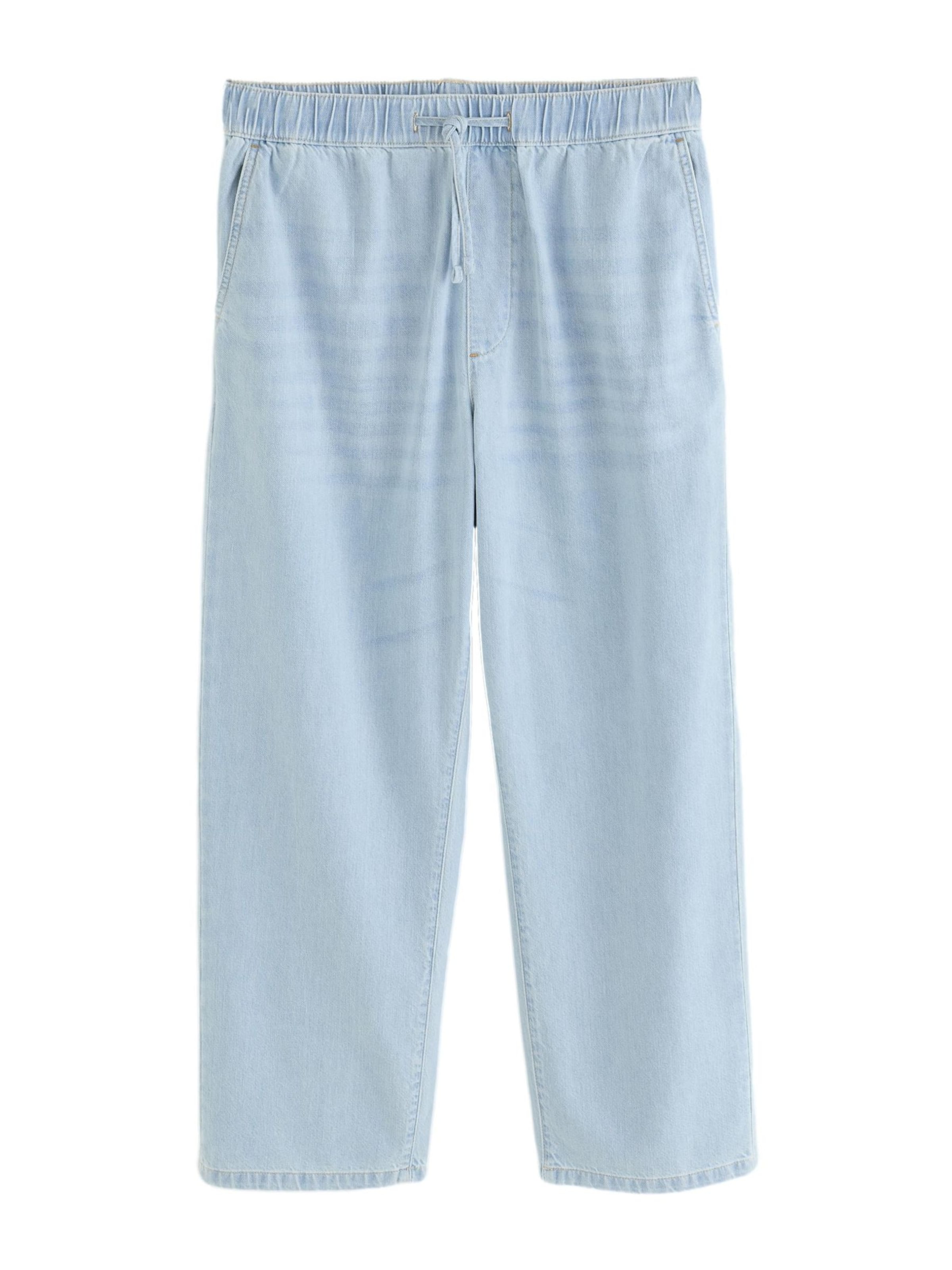 Baggy Jeans de la Next pe albastru: față