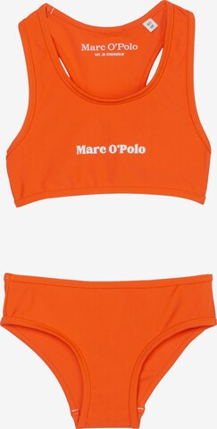 Marc O'Polo Bustier Bikini in Oranje: voorkant