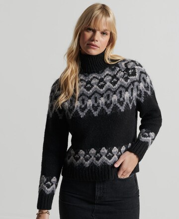 Superdry Pullover in Schwarz: predná strana