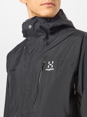 Haglöfs Outdoor jacket 'Astral' in Black