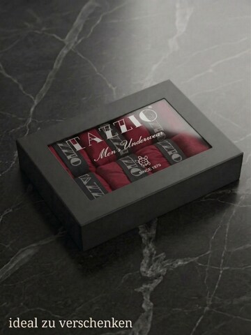 Boxers 'BS1000' Tazzio en rouge