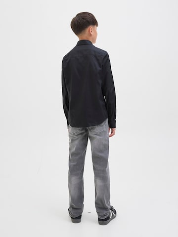 Coupe regular Chemise Jack & Jones Junior en noir