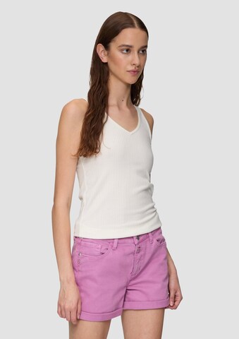 QS Top in Beige: Vorderseite