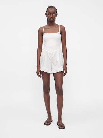 Abercrombie & Fitch Jumpsuit  'SYDNEY' in Weiß: Vorderseite